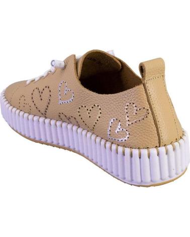 Sapatilhas THE HAPPY MONK  de Mulher MALLORCA009 ZAPATILLAS CASUAL DE MUJER  BEIGE
