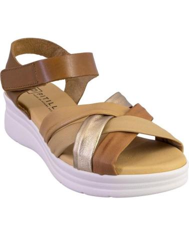 Sandali PITILLOS  per Donna 10610 SANDALIAS DE MUJER PIEL  BEIGE
