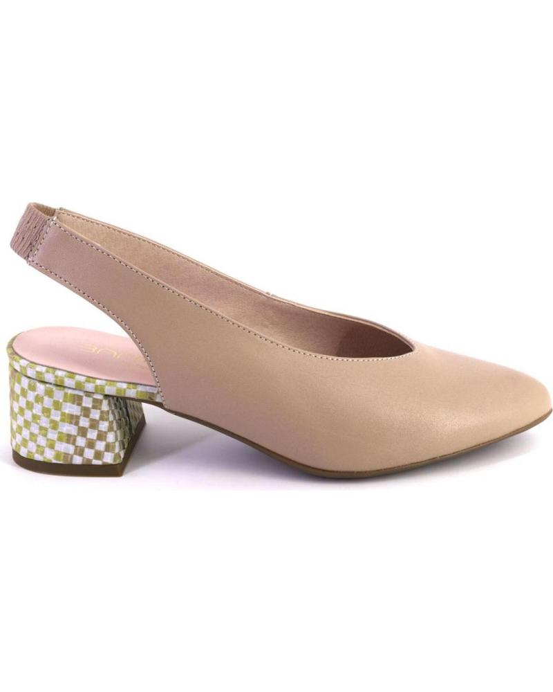 Zapatos de tacón BARMINTON  per Donna 6032TRICOLOR ZAPATOS DE MUJER PIEL  CAMEL