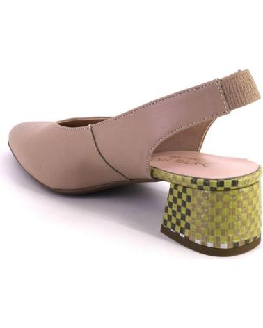 Zapatos de tacón BARMINTON  per Donna 6032TRICOLOR ZAPATOS DE MUJER PIEL  CAMEL