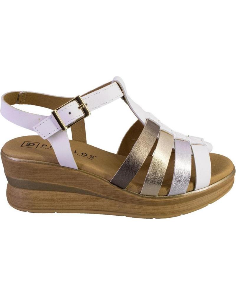 Sandali PITILLOS  per Donna 10353 SANDALIAS DE MUJER PIEL  BLANCO