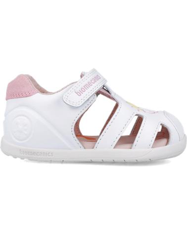 Sandales BIOMECANICS  pour Fille SANDALIAS PARA NINA 252166 TWIN  BLANCOROSAD113