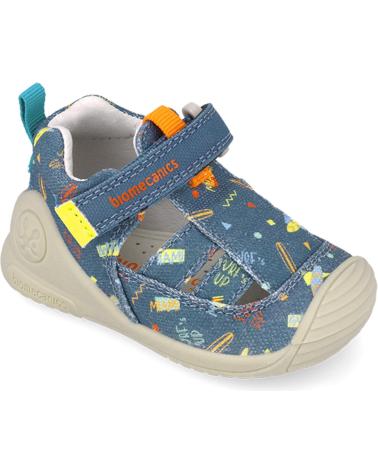 Sandales BIOMECANICS  pour Garçon SANDALIAS NINO MODELO 252179B COLOR AZUL  PETROL