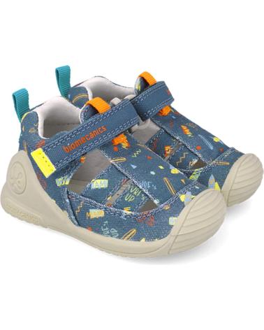 Sandales BIOMECANICS  pour Garçon SANDALIAS NINO MODELO 252179B COLOR AZUL  PETROL