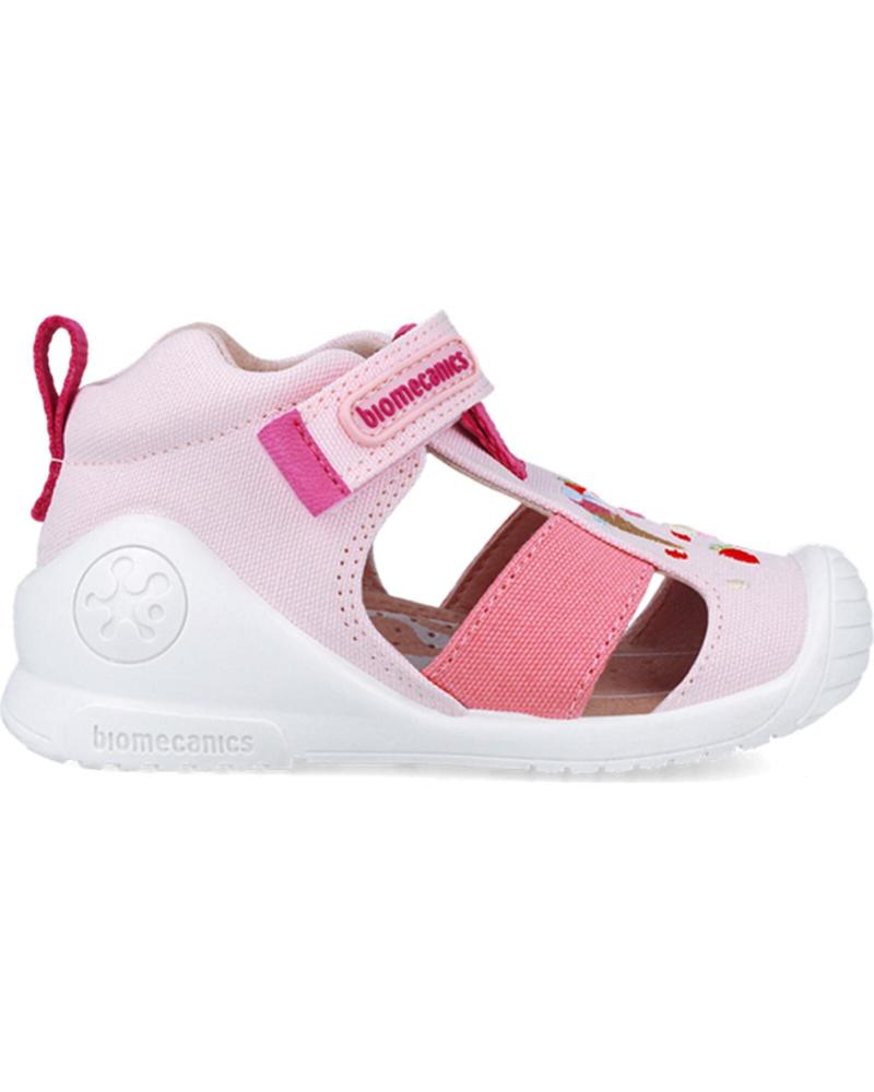 Sandales BIOMECANICS  pour Fille SANDALIAS PARA NINA PRIMEROS PASOS 252183 HELADO  ROSAB032