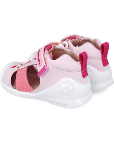 Sandales BIOMECANICS  pour Fille SANDALIAS PARA NINA PRIMEROS PASOS 252183 HELADO  ROSAB032