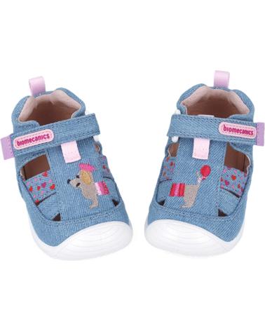 Sandales BIOMECANICS  pour Fille SANDALIAS NINA MODELO 252184B COLOR AZUL  INDIGO