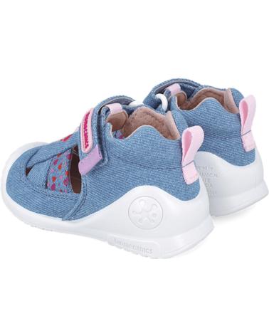 Sandales BIOMECANICS  pour Fille SANDALIAS NINA MODELO 252184B COLOR AZUL  INDIGO