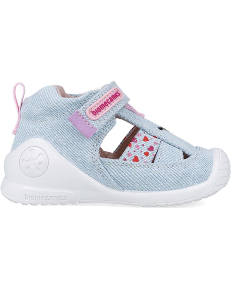 Sandales BIOMECANICS  pour Fille SANDALIAS NINA MODELO 252184B COLOR AZUL  JNSCLR
