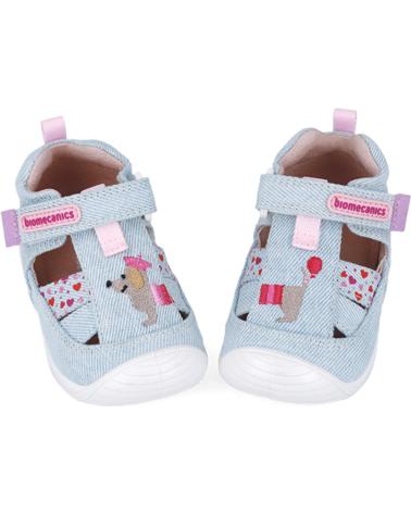 Sandales BIOMECANICS  pour Fille SANDALIAS NINA MODELO 252184B COLOR AZUL  JNSCLR