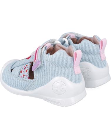 Sandales BIOMECANICS  pour Fille SANDALIAS NINA MODELO 252184B COLOR AZUL  JNSCLR