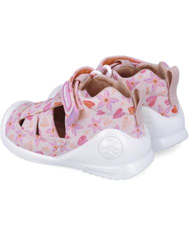 BIOMECANICS SANDALIAS NINA MODELO 252185B COLOR ROSA