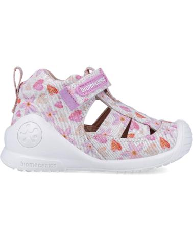 BIOMECANICS SANDALIAS PARA NINA 252185 PRIMEROS PASOS ESTAMPADO BLANCOB050
