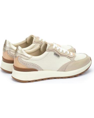 Woman Trainers PIKOLINOS 6625C1 ZAPATILLAS CASUAL DE MUJER PIEL HIELO BEIGE
