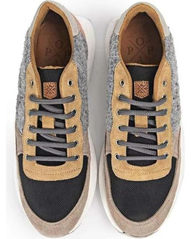 Zapatillas deporte POPA  de Mujer ZAPATILLAS INES FIELTRO  GRIS