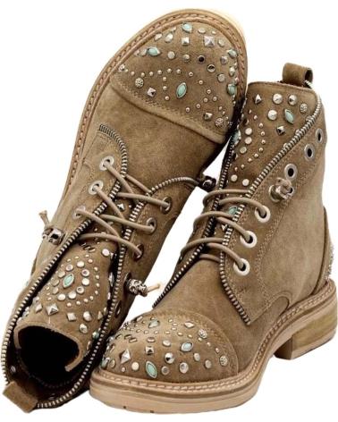 Botines ALMA EN PENA  de Mujer BOTINES PARA MUJER EN COLOR  MARRON