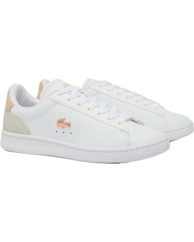 Zapatillas deporte LACOSTE  de Mujer ZAPATILLAS CARNABY SET PARA MUJER EN COLOR  BLANCO