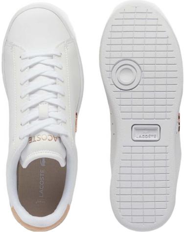 Zapatillas deporte LACOSTE  de Mujer ZAPATILLAS CARNABY SET PARA MUJER EN COLOR  BLANCO