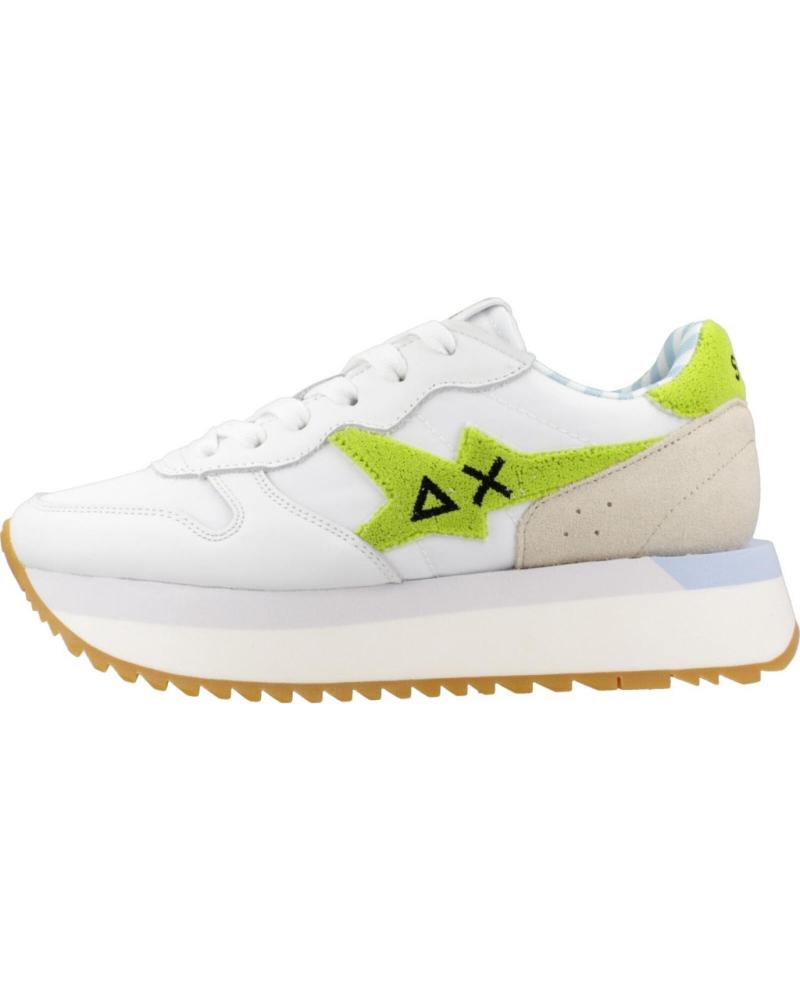 Sapatilhas SUN68  de Mulher ZAPATILLAS MUJER MODELO BIG STARGIRL COLOR BLANCO  BNCLME