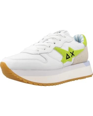 Sapatilhas SUN68  de Mulher ZAPATILLAS MUJER MODELO BIG STARGIRL COLOR BLANCO  BNCLME