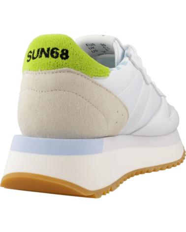 Sapatilhas SUN68  de Mulher ZAPATILLAS MUJER MODELO BIG STARGIRL COLOR BLANCO  BNCLME