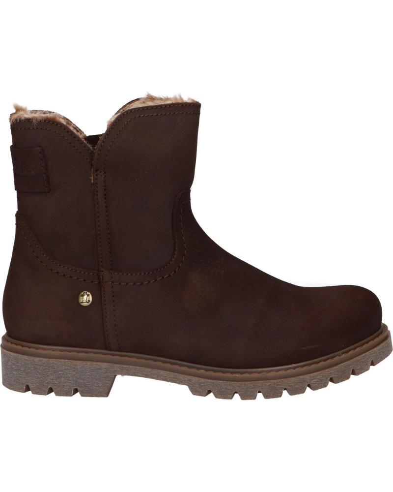 Botas PANAMA JACK  de Mujer BRESCIA B18  NOBUCK MARRON - BROWN