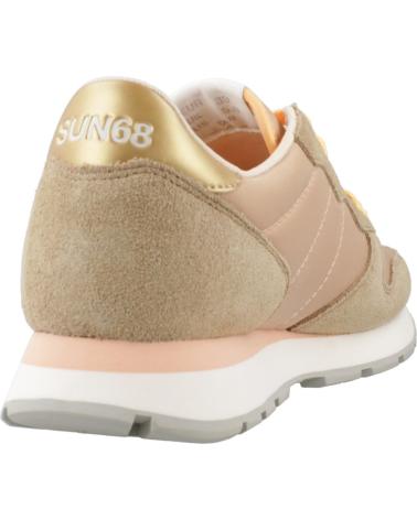 SUN68 ZAPATILLAS MUJER MODELO ALLY SOLID NYLON COLOR BEIS S6 BEIGE