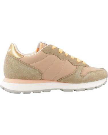 SUN68 ZAPATILLAS MUJER MODELO ALLY SOLID NYLON COLOR BEIS S6 BEIGE