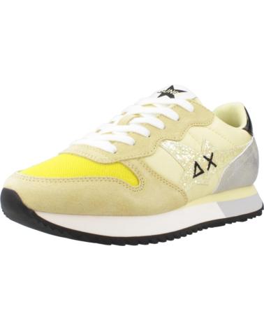 Sapatilhas SUN68  de Mulher ZAPATILLAS MUJER MODELO STARGIRL COLOR AMARILLO  S32 GIALIM