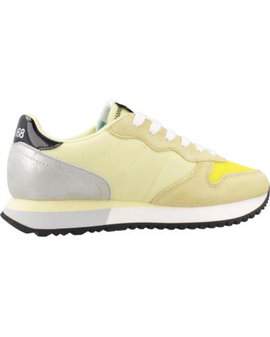 Sapatilhas SUN68  de Mulher ZAPATILLAS MUJER MODELO STARGIRL COLOR AMARILLO  S32 GIALIM
