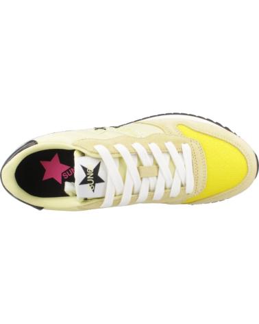 Sapatilhas SUN68  de Mulher ZAPATILLAS MUJER MODELO STARGIRL COLOR AMARILLO  S32 GIALIM