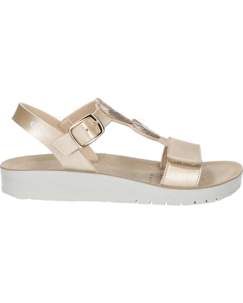 Sandálias GEOX  de Mulher e Menina J35EAD 0NF2J J SANDAL COSTAREI C2012 LT GOLD  ORO