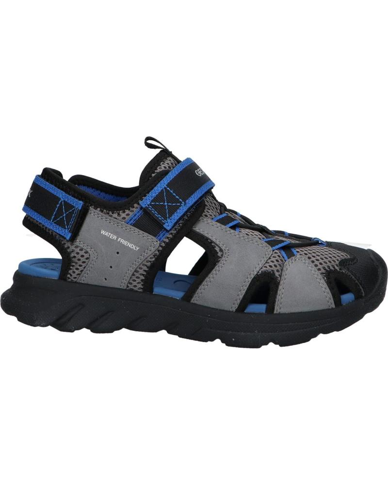 Sandálias GEOX  de Menino J45F1F 014ME J SANDAL AIRADYUM BO  C0069 GREY-ROYAL