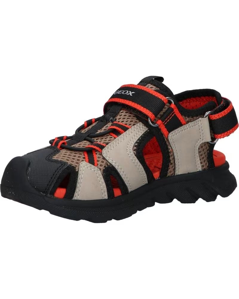 Geox Sandales Garçon Airadyum – Respirantes Et Réglables Pour Confort Optimal