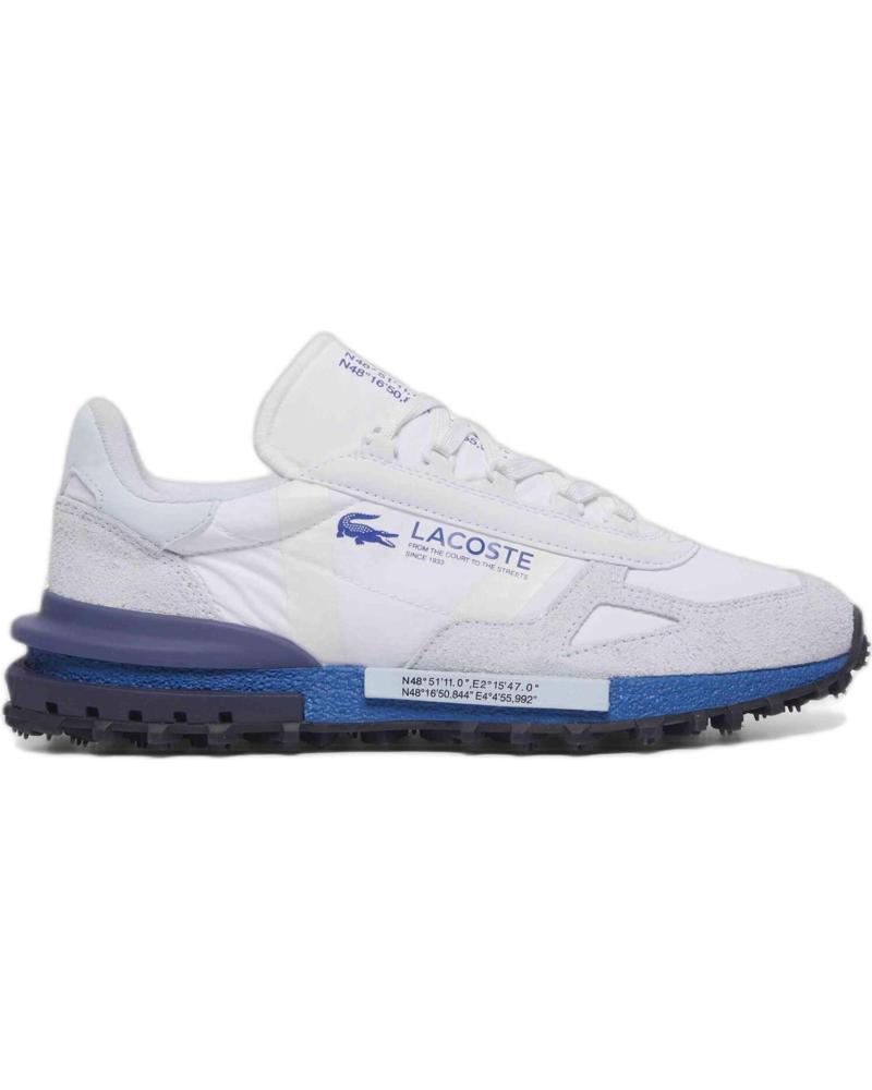 Man Zapatillas deporte LACOSTE DEPORTIVA MODA PARA HOMBRE ELITE ACTIVE 12 COLOR BL  BLANCO
