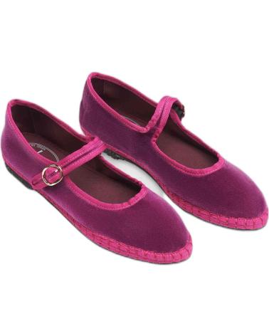 Bailarinas FLABELUS  de Mujer MANOLETINAS PARA MUJER EN COLOR  MORADO