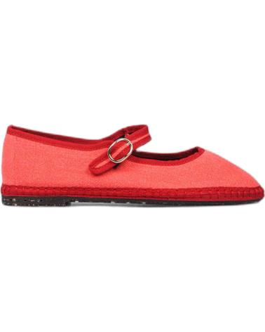 Ballerinas FLABELUS  für Damen MANOLETINAS PARA MUJER EN COLOR  ROJO