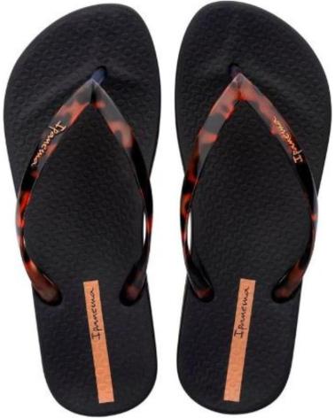 Chanclas IPANEMA  de Mujer PISCINA Y PLAYA  NEGRO Y MARRON