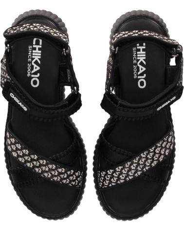 Woman Sandals CHIKA10 KIRA 03  NEGRO-BLACK