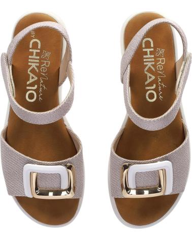 Sandalias CHIKA10  de Mujer RE PERAL 03  ROSE-LG PINK