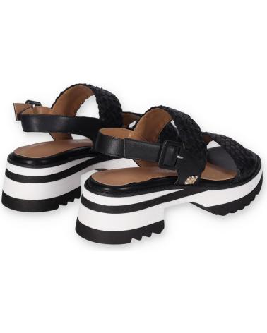 Sandalias CHIKA10  de Mujer RE PEREGIL 01  NEGRO-BLACK