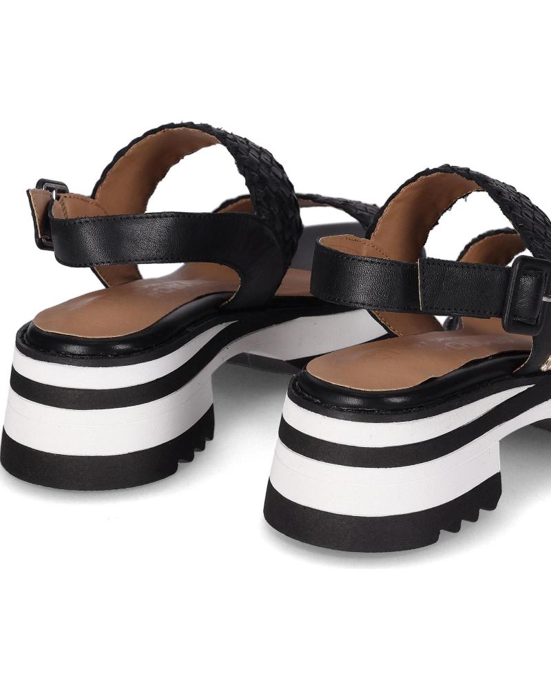 Sandalias De Mujer CHIKA10 RE PEREGIL 01 NEGRO-BLACK