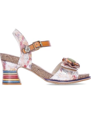 Sandali LAURA VITA  per Donna SANDALIAS CON TACON DECBYO22  ORANGE