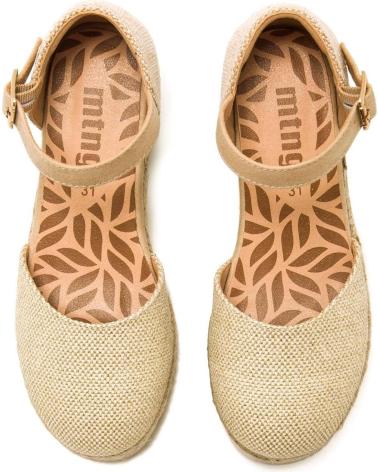 Woman and girl Sandals MTNG 48247  GOLD