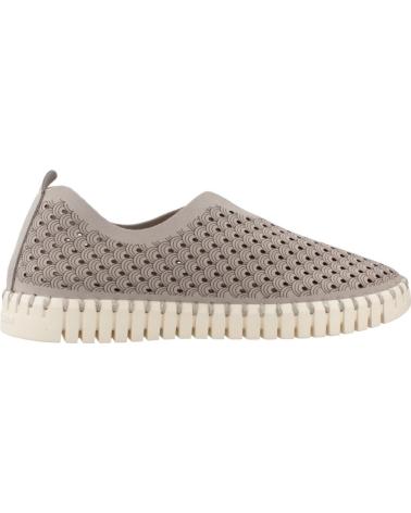 Chaussures pour Femme ILSE JACOBSEN ZAPATILLA CASUAL DE NOBUK TROQUELADO CON SUELA DE GOMA ATMOSPHERE