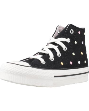 Sportivo CONVERSE  per Bambina ZAPATILLAS NINA MODELO CHUCK TAYLOR ALL STAR LIFT EMBROIDERE  BLKVNT