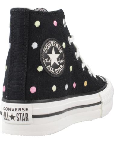 Sportivo CONVERSE  per Bambina ZAPATILLAS NINA MODELO CHUCK TAYLOR ALL STAR LIFT EMBROIDERE  BLKVNT