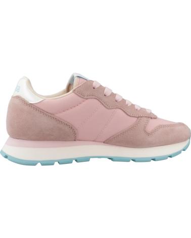 SUN68 ZAPATILLAS MUJER MODELO ALLY SOLID NYLON COLOR ROSA S04 ROSA