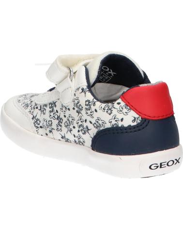 Sneaker GEOX  für Junge B021NA 01054 B GISLI C0899 WHITE-NAVY  BLANCO