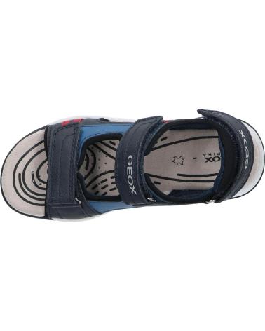 Sandálias GEOX  de Menino J450RA 015ME J BOREALIS C0735 NAVY-RED  NAVYRED